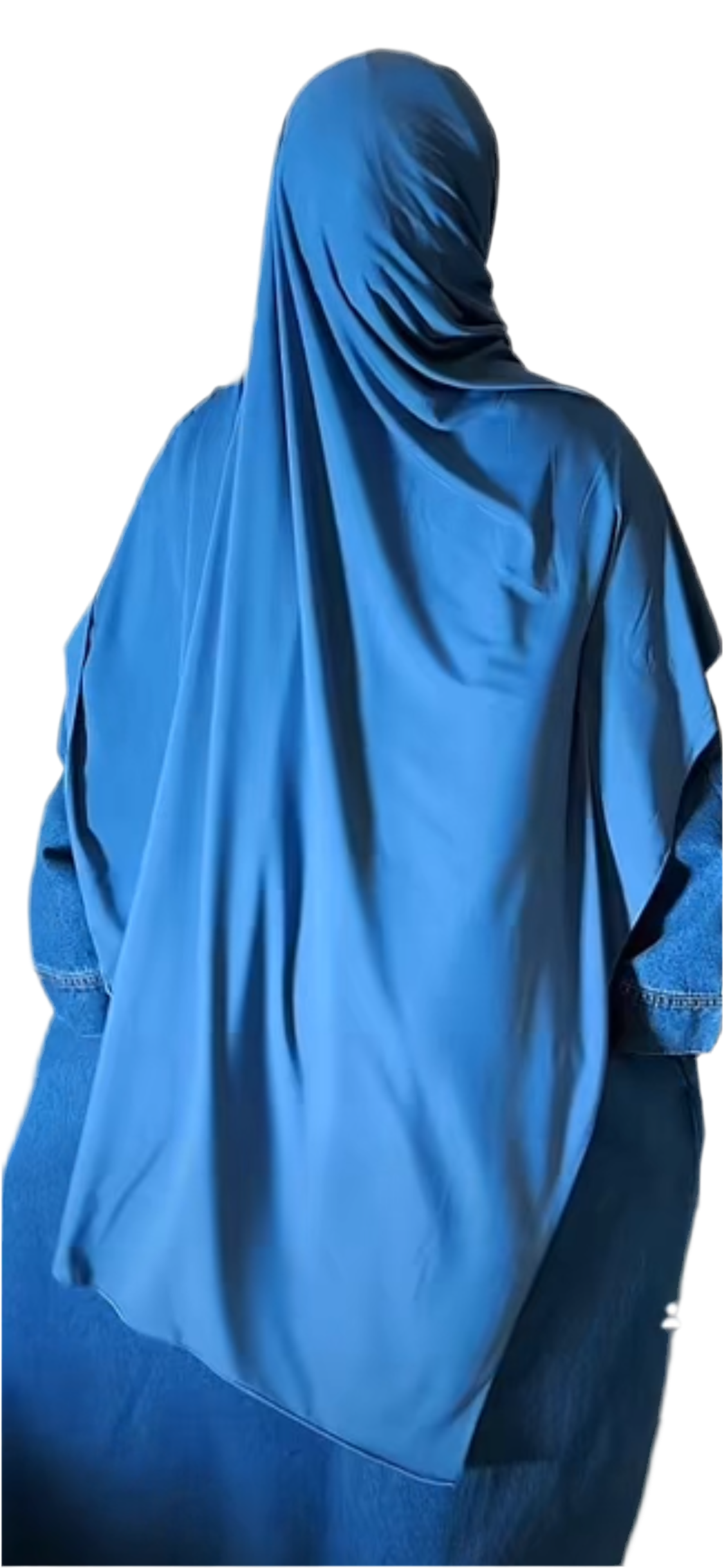 ABAYA EN JEAN 100% COTON