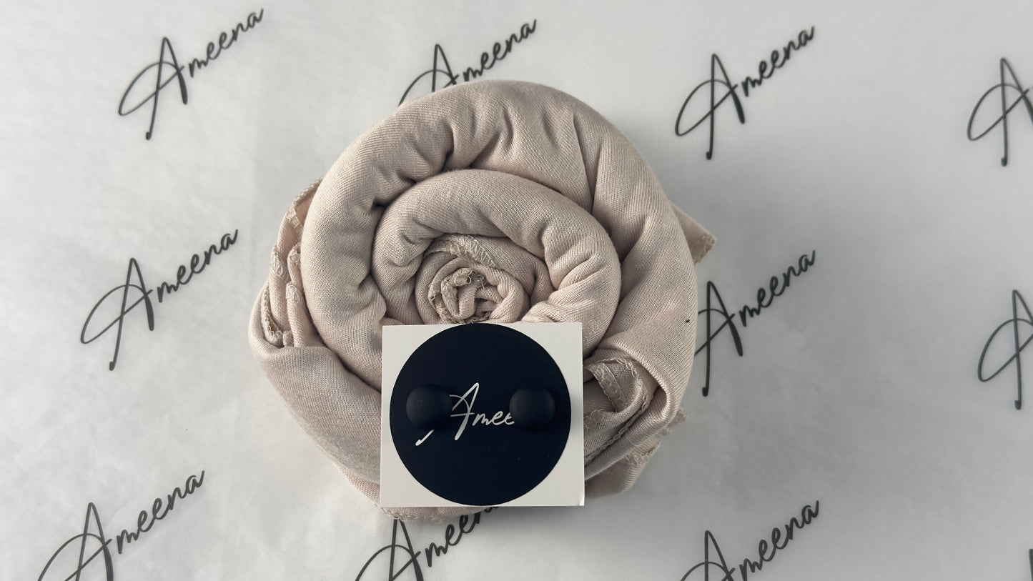 Hijab Jersey Premium nude