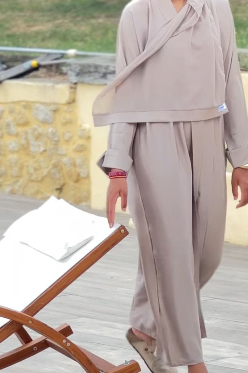ABAYA LEGERE SABLE