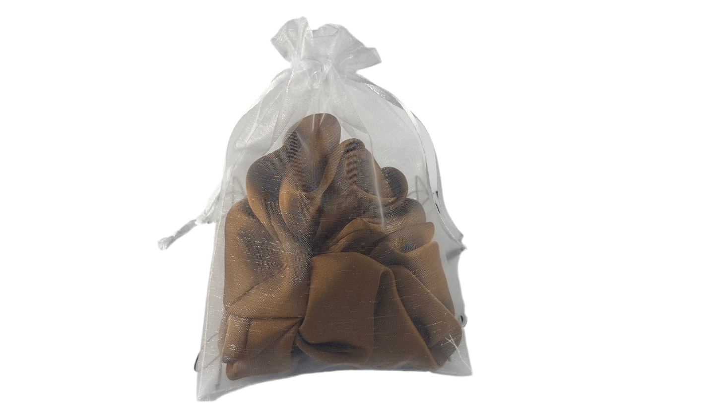 Chouchou satin élastique