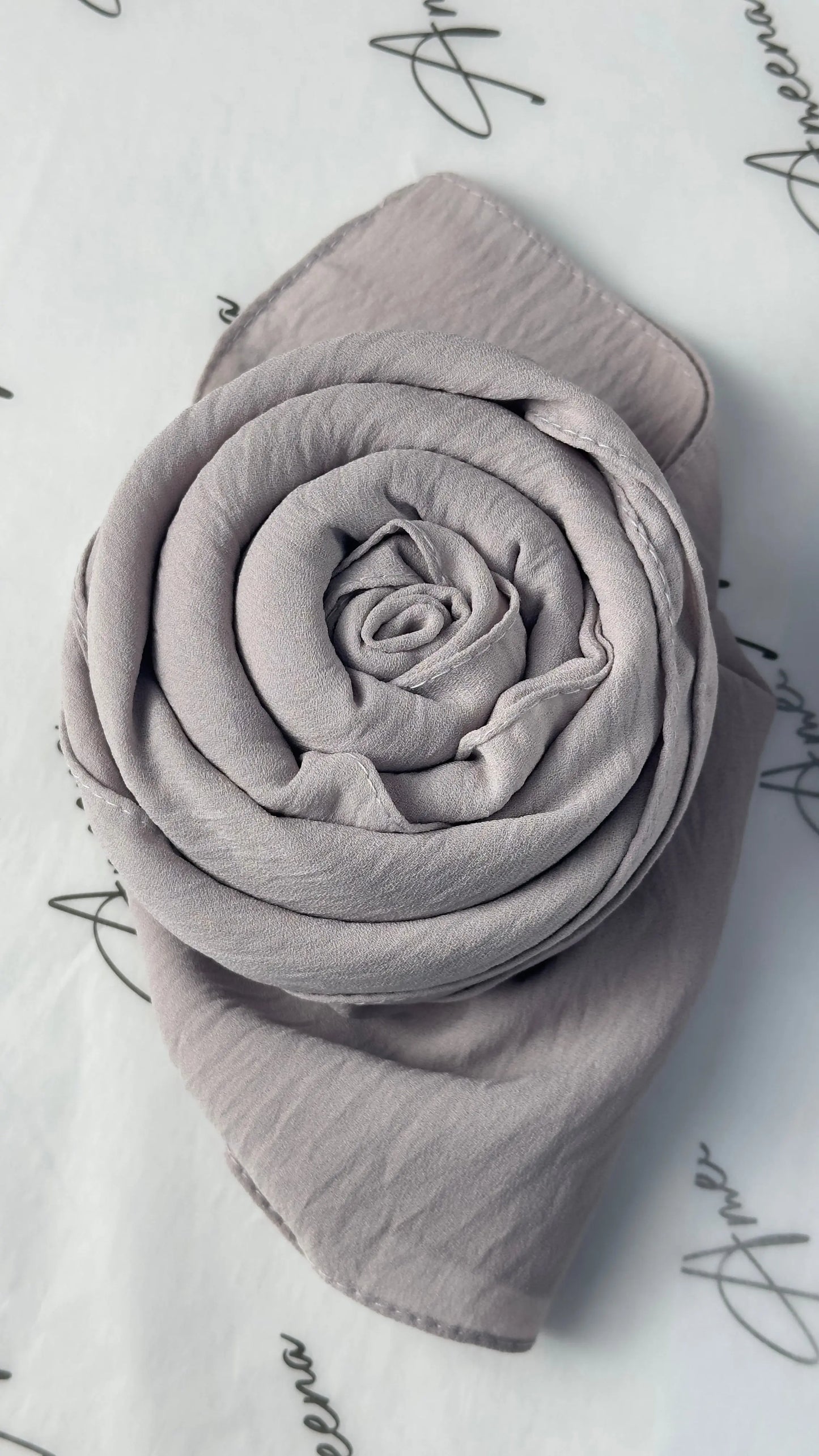 Hijab jazz Premium gris AMEENA