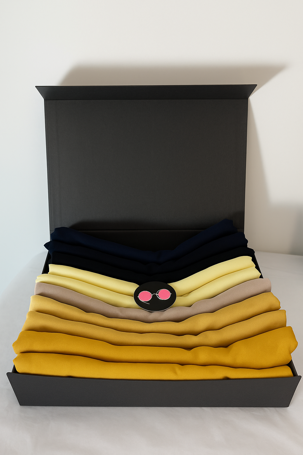 Hijab Box Variété – 6 foulards & 1 accessoire dans une boîte cadeau