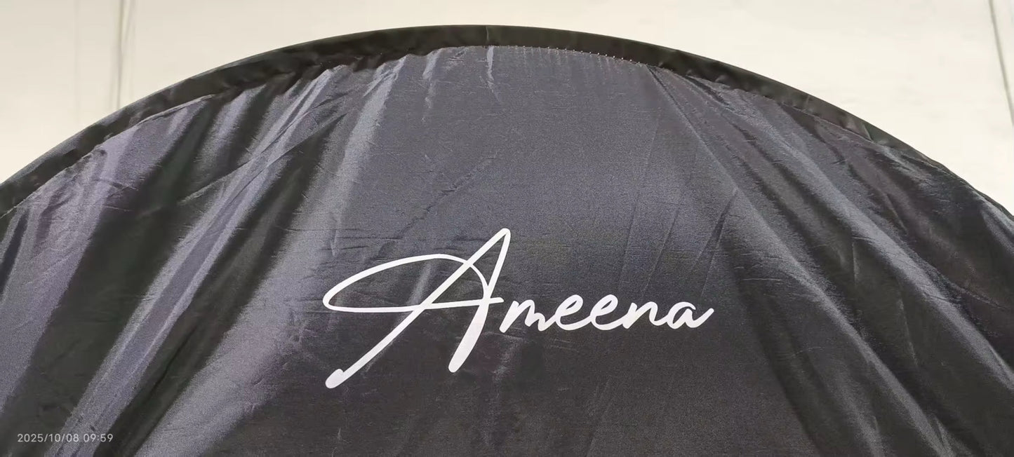 Tente de prière nomade AMEENA – Voyage, confort et pudeur