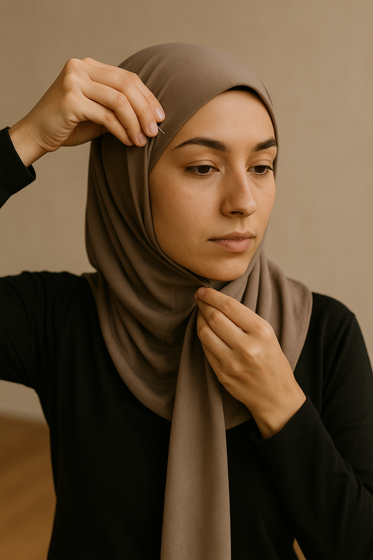 Comment nouer son foulard musulmane : 7 techniques simples et élégantes | AMEENA