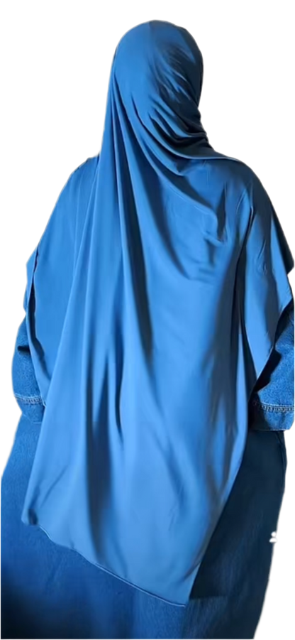 ABAYA EN JEAN 100% COTON