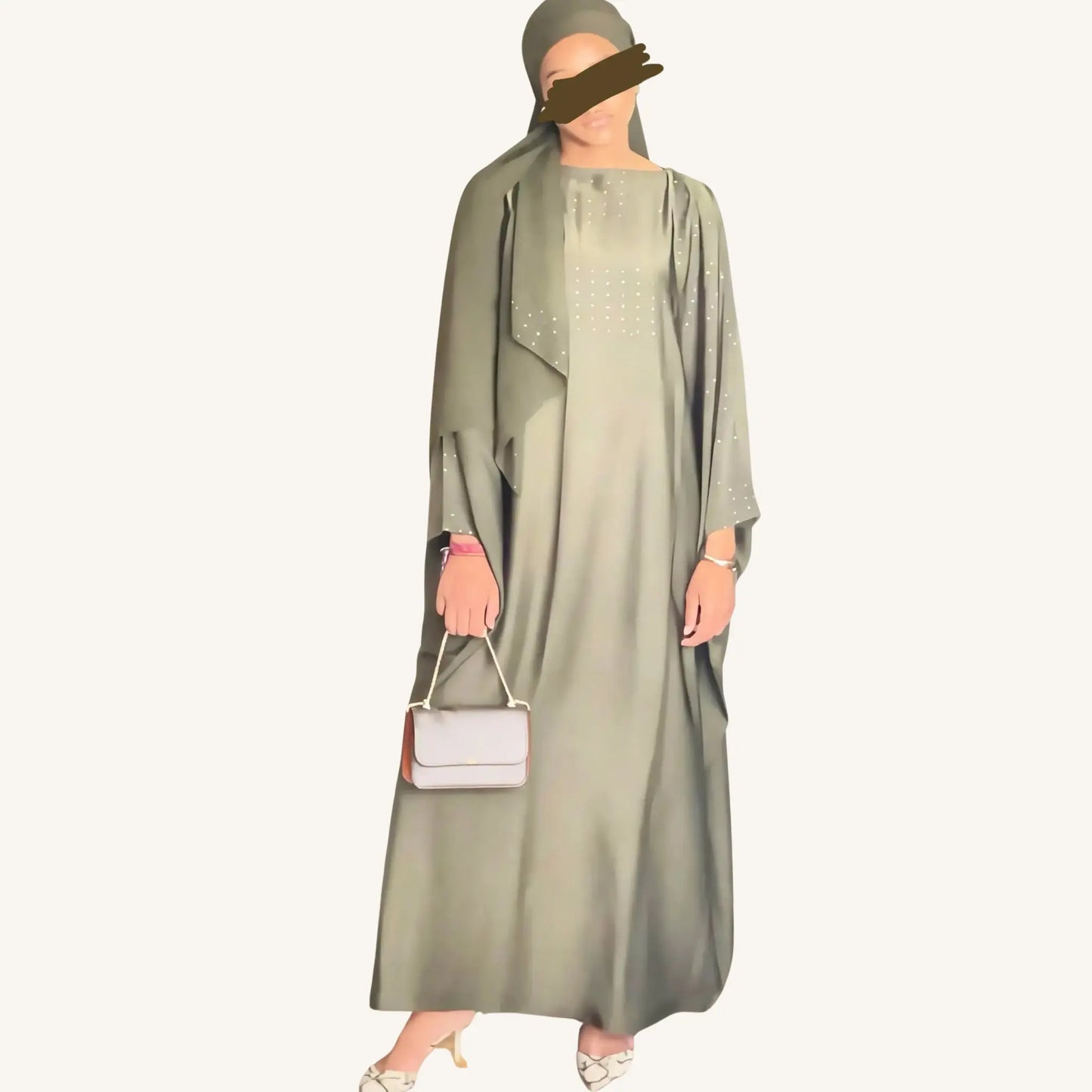 Abaya Majesté — Coupe royale et raffinée | AMEENA