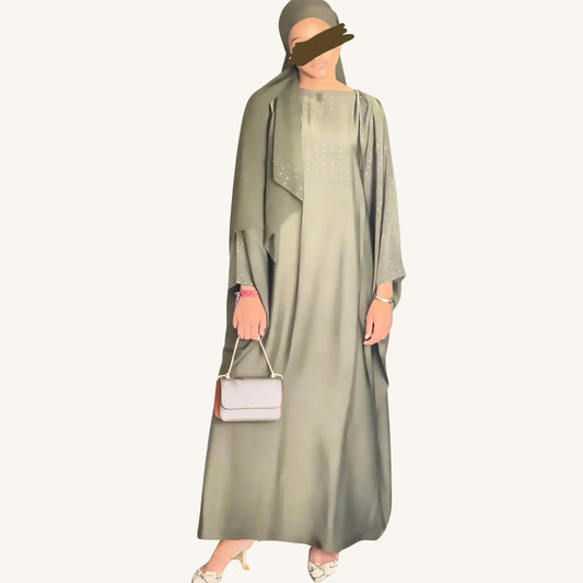 Abaya Majesté — Coupe royale et raffinée | AMEENA