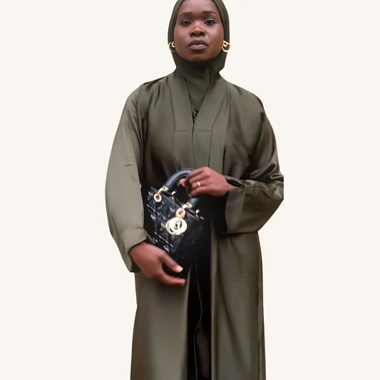 Abaya Essential — Coupe fluide intemporelle | AMEENA