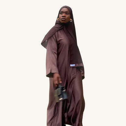 Abaya Essential — Coupe fluide intemporelle | AMEENA