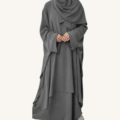 Ensemble Abaya Dune — Silhouette fluide | AMEENA