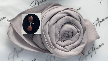 Hijab jazz Premium gris