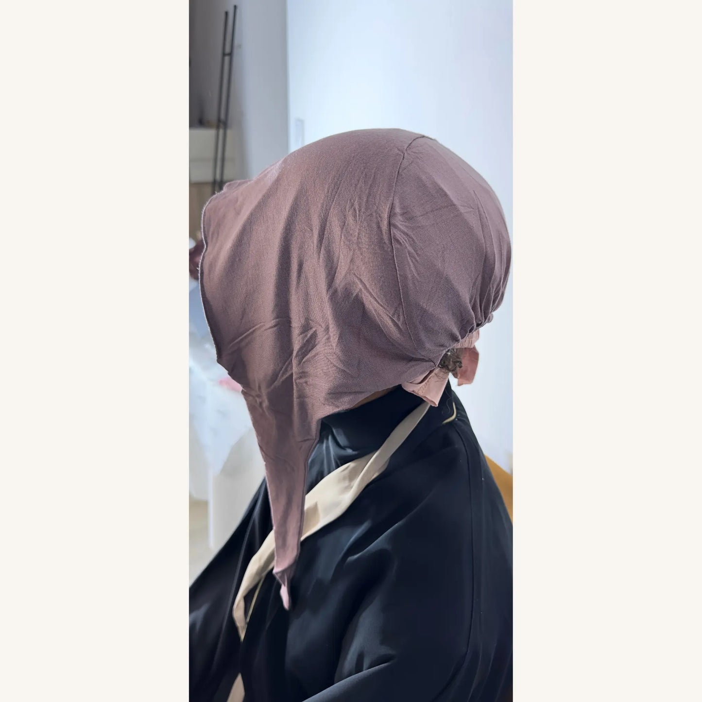 Sous-hijab tube base confort voile tissu doux non irritant — AMEENA boutique islamique
