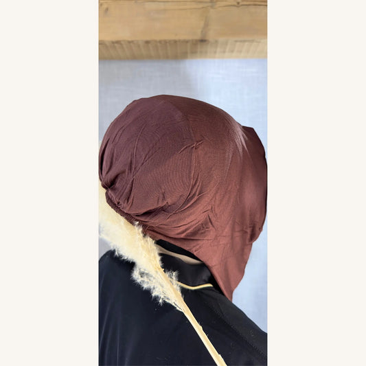 Sous-hijab tube base confort voile tissu doux non irritant — AMEENA boutique islamique