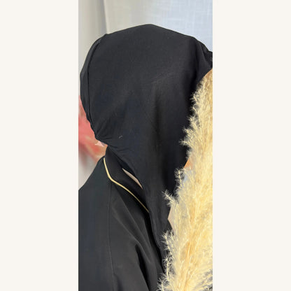 Sous-hijab tube base confort voile tissu doux non irritant — AMEENA boutique islamique