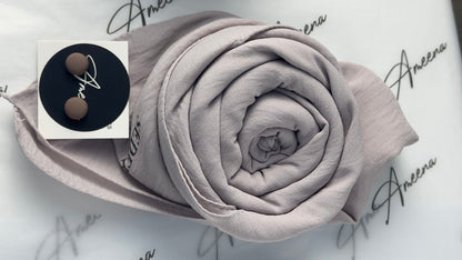 Hijab jazz Premium gris