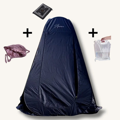 Pack Complet AMEENA — Tente + Sous-hijab + Tapis + Poche ablutions AMEENA