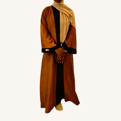 Abaya Bedoun — Épure minimaliste | AMEENA