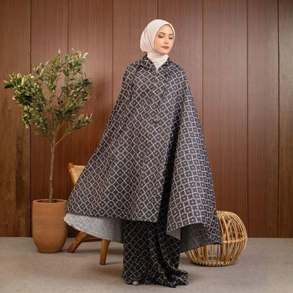 Mukena ensemble prière indonésien Batik traditionnel léger respirant — AMEENA boutique islamique