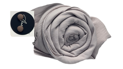 Hijab jazz Premium gris