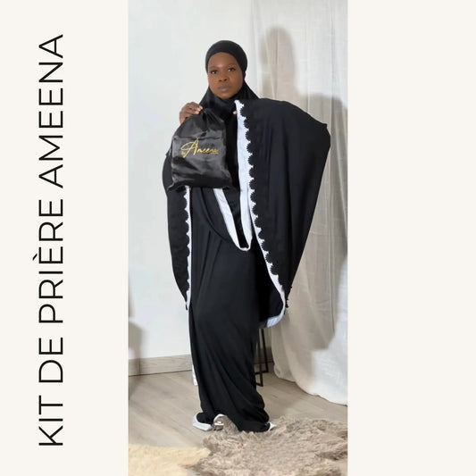 Pack Tente + Kit de prière AMEENA — L'essentiel de la prière, à la maison comme en déplacement AMEENA