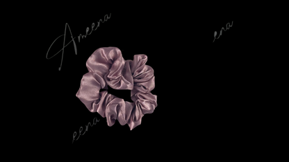 Chouchou satin mini
