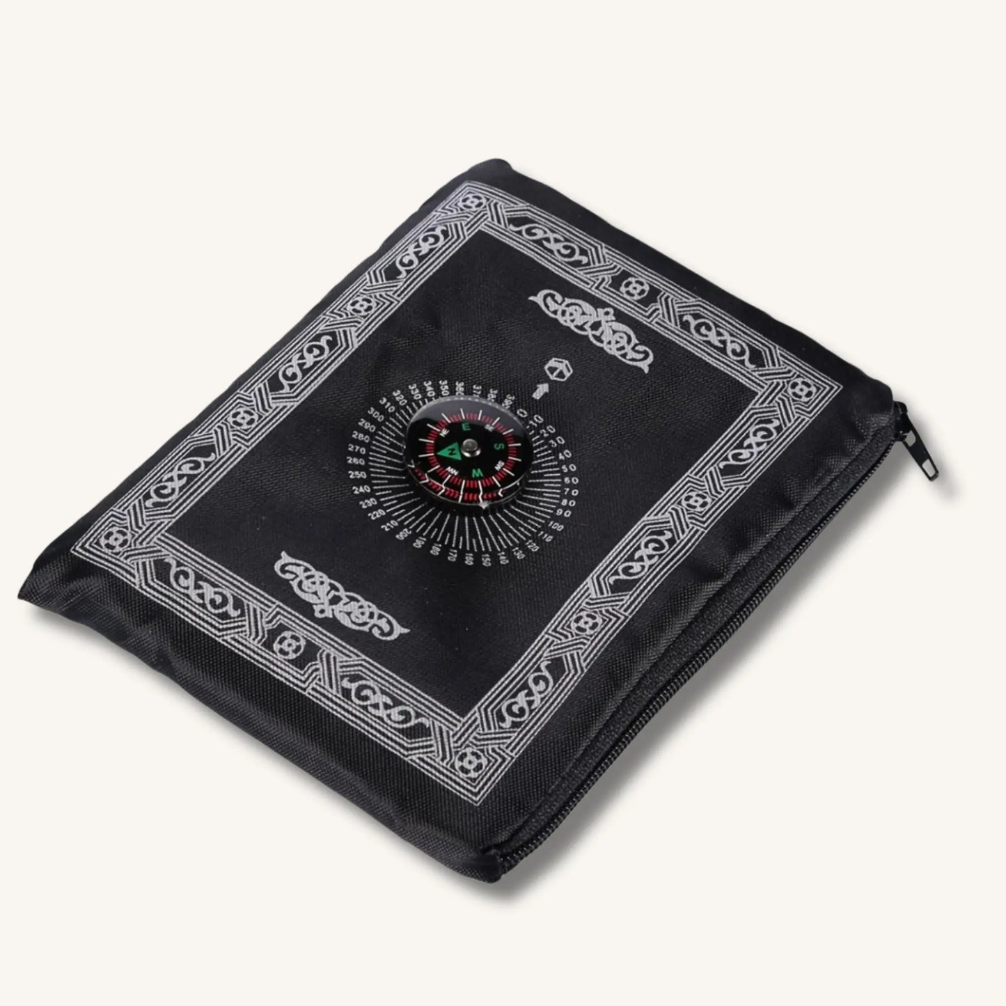 Tapis prière de poche pliable compact pochette voyage — AMEENA boutique islamique française