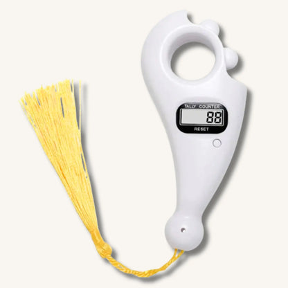Tasbih digital roulette compteur dhikr discret silencieux — AMEENA boutique islamique française