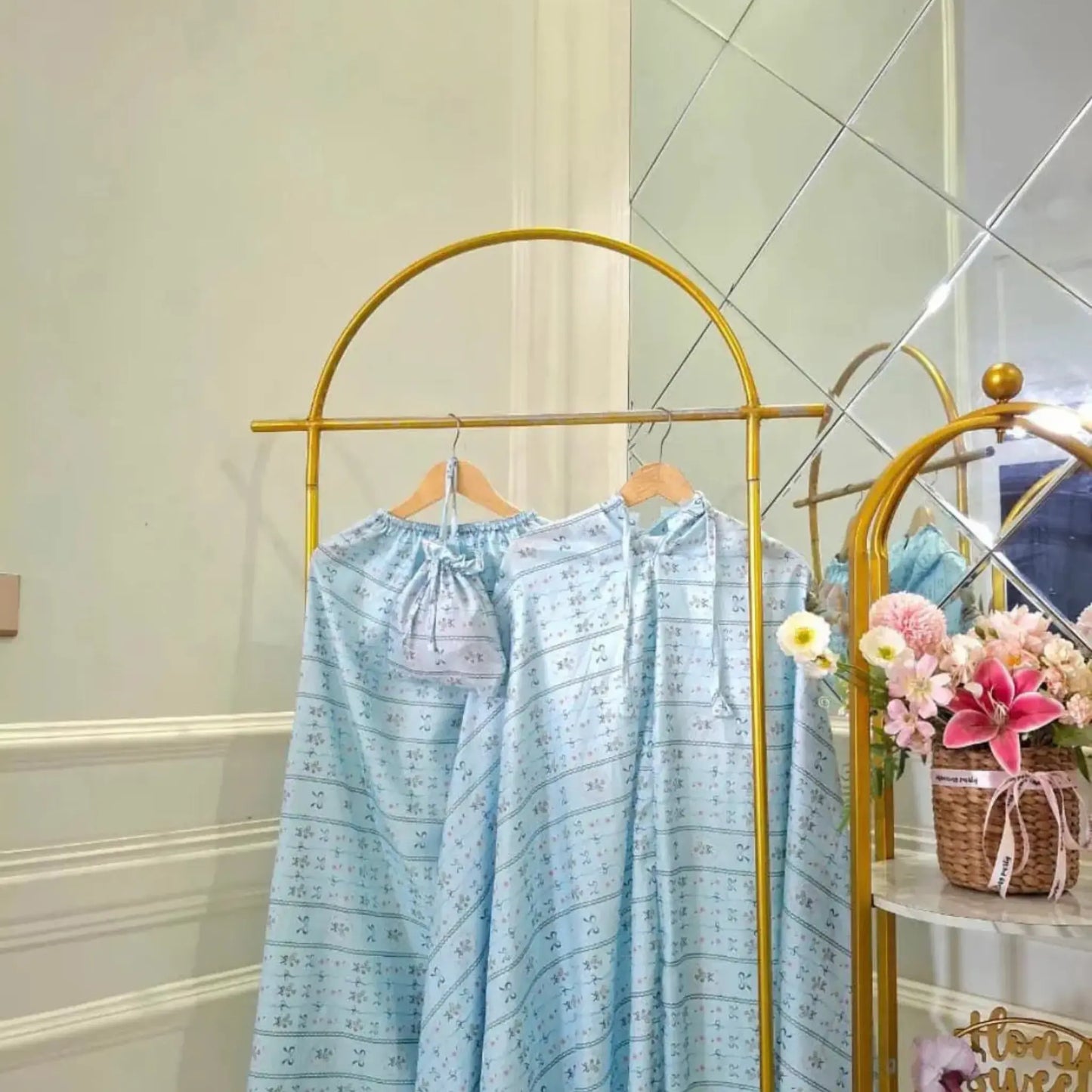 Mukena ANAK ensemble prière enfant fillette tissu doux — AMEENA boutique islamique française