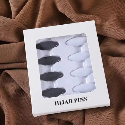 Épingles hijab pack pratique tête ronde métal résistant — AMEENA boutique islamique