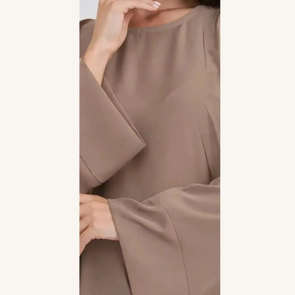 Robe oversize modest fashion ample confortable tissu fluide — AMEENA