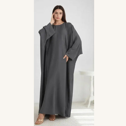Robe oversize modest fashion ample confortable tissu fluide — AMEENA