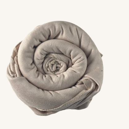 Hijab jersey coton nude teinte signature polyvalent — AMEENA boutique islamique