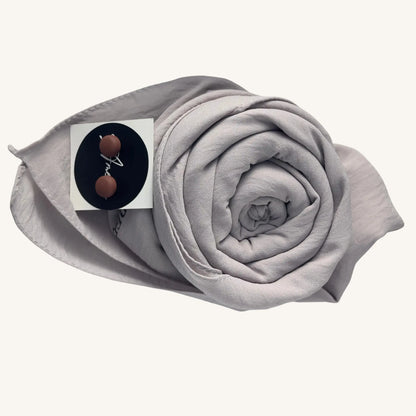Attache hijab magnétique double aimant puissant fixation instantanée — AMEENA boutique islamique