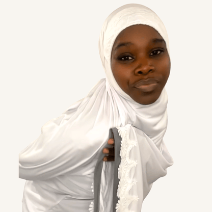 Ensemble de prière malaisien — Telekung brodé | AMEENA