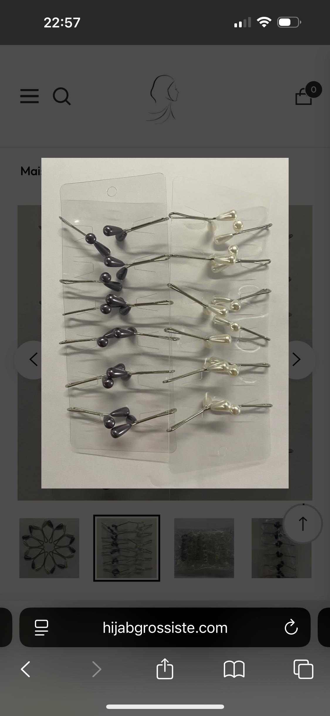ATTACHES ANTI-TROU DORÉES-LOT DE 12