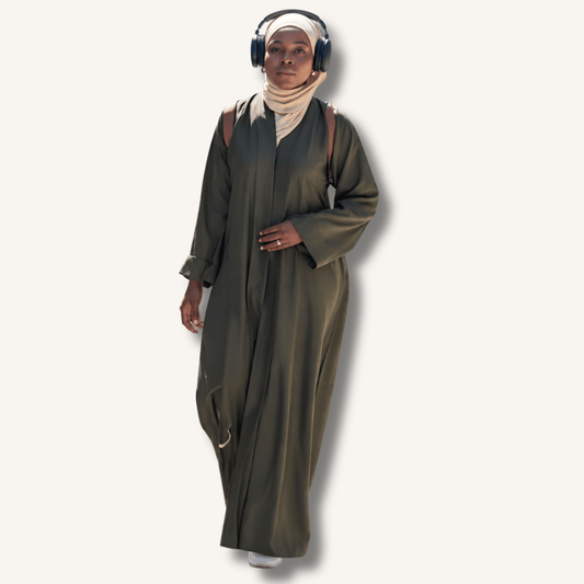 Abaya Essential — Coupe fluide intemporelle | AMEENA