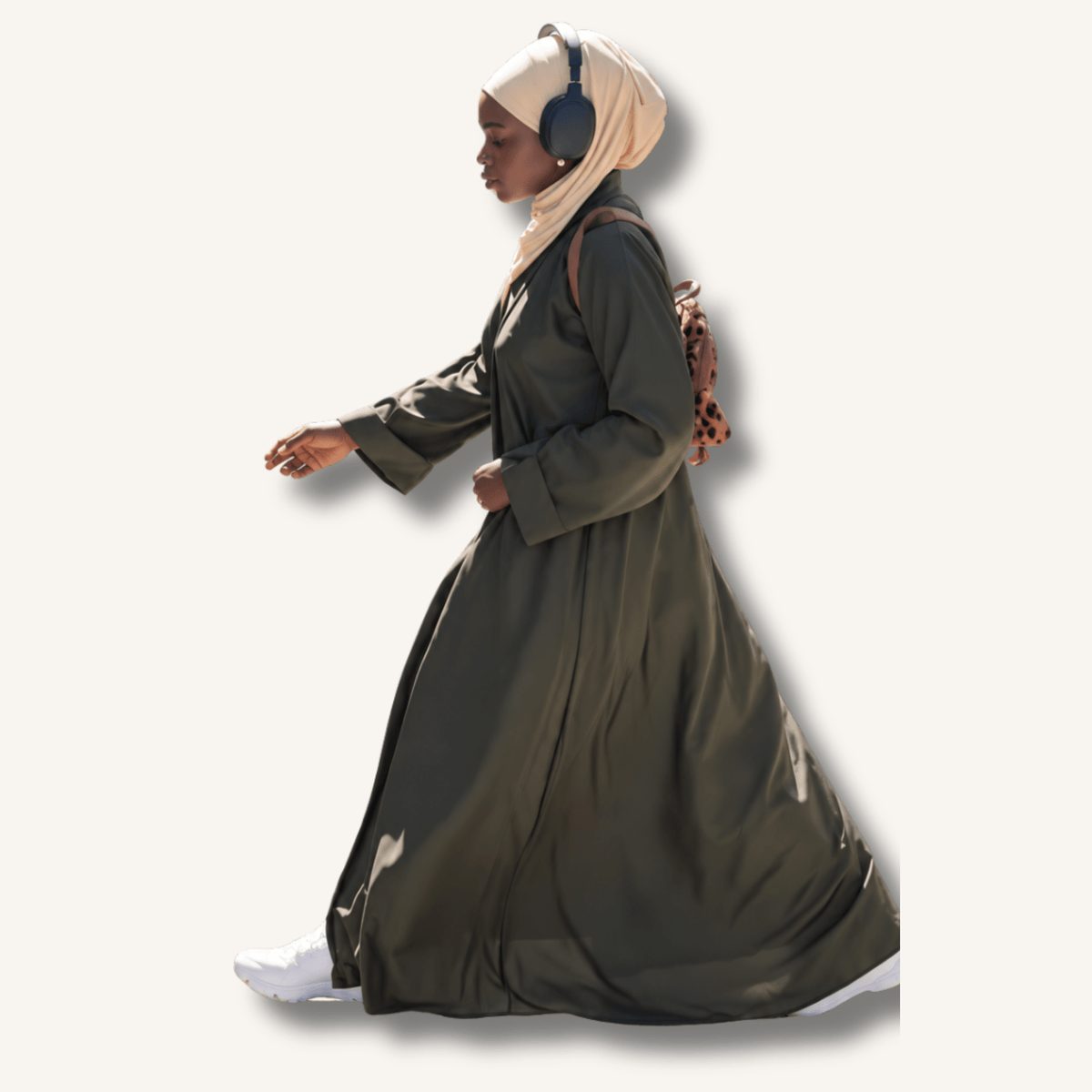 Abaya Essential — Coupe fluide intemporelle | AMEENA