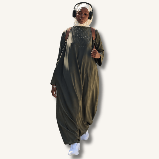 Abaya Majesté — Coupe royale et raffinée | AMEENA