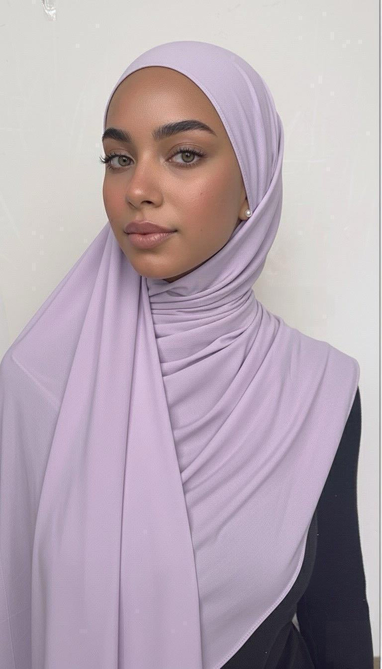 HIJAB JERSEY PREMIUM LUX À ATTACHER (khimar)