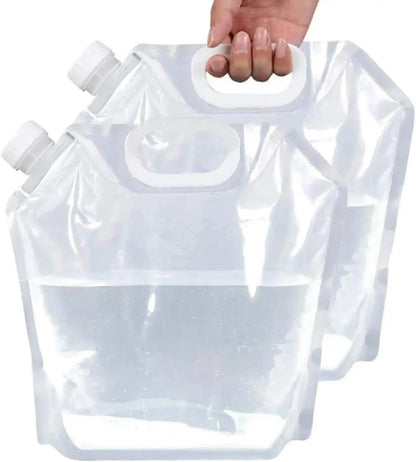 Poche eau ablutions 5L pliable robinet voyage Omra — AMEENA boutique islamique française