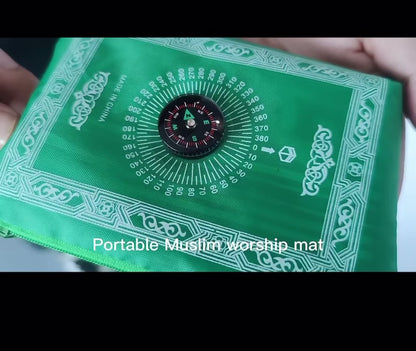 Tapis de prière de poche